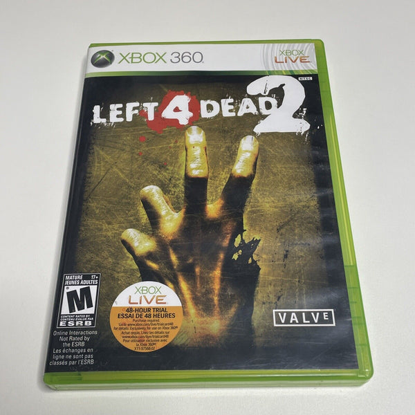 USED*****   Left 4 Dead 2  (Microsoft XBOX 360, 2009)