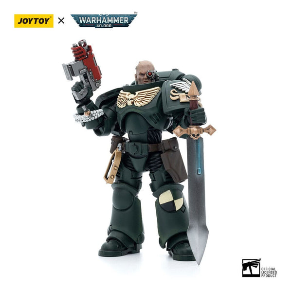 JoyToy Space Marines - Dark Angels - Intercessors Brother Nadael 1/18 - Warhamme