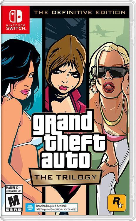 USED****  Grand Theft Auto - The Trilogy - The Definitive Edition