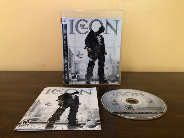 USED****  Def Jam: Icon PS3 (Sony PlayStation 3, 2007) CIB w/ Manual