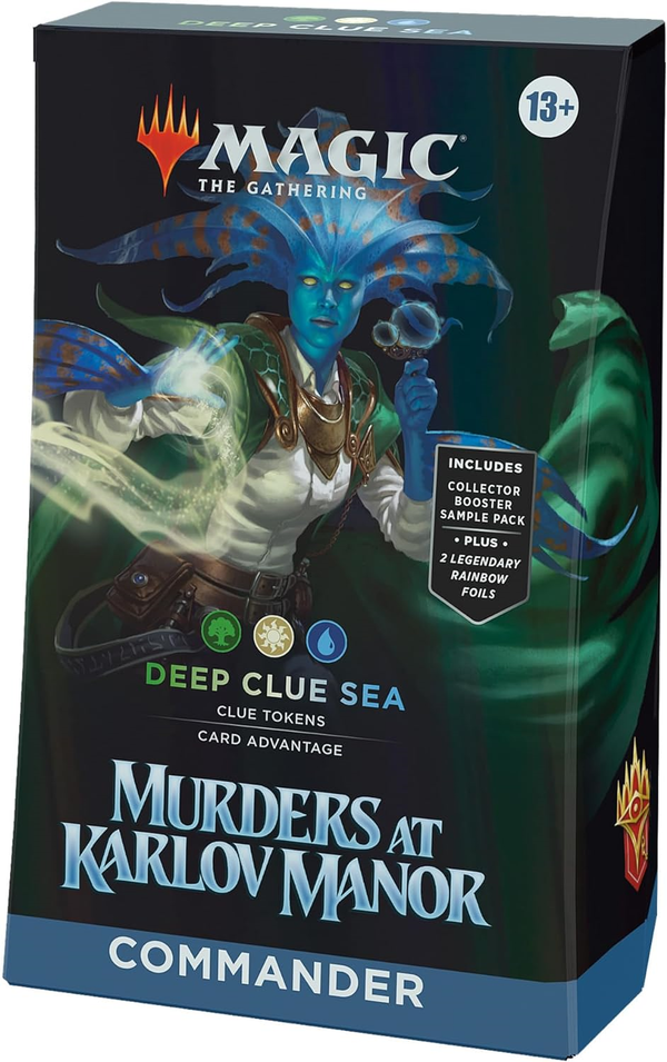 Magic: The Gathering Murders at Karlov Manor Commander Deck - Deep Clue Sea Pack