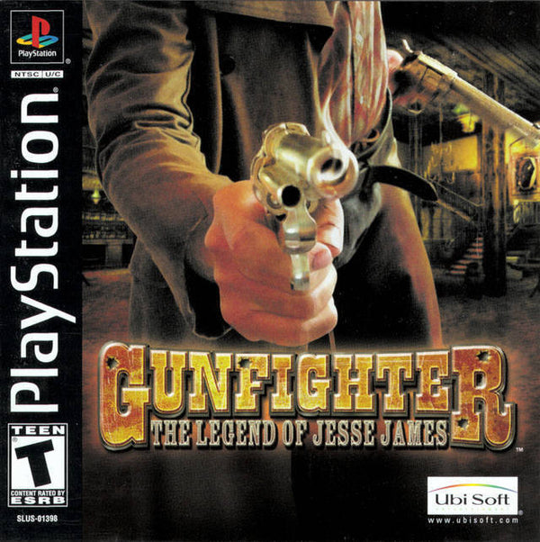 USED*****    Gunfighter The Legend Of Jesse James - PS1 PS2