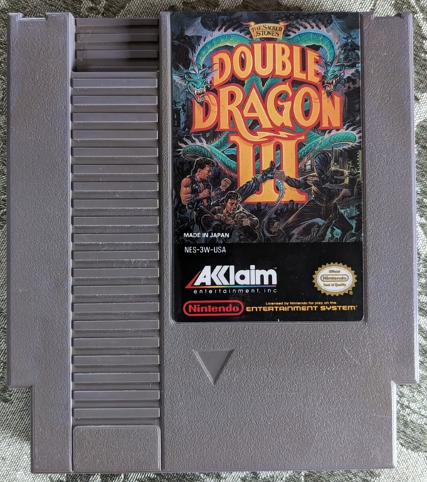 USED******    Double Dragon III 3 - Nintendo Entertainment System