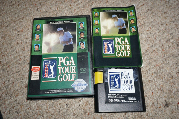 USED*******  Pga Tour Golf 1 (Sega Genesis) Complete