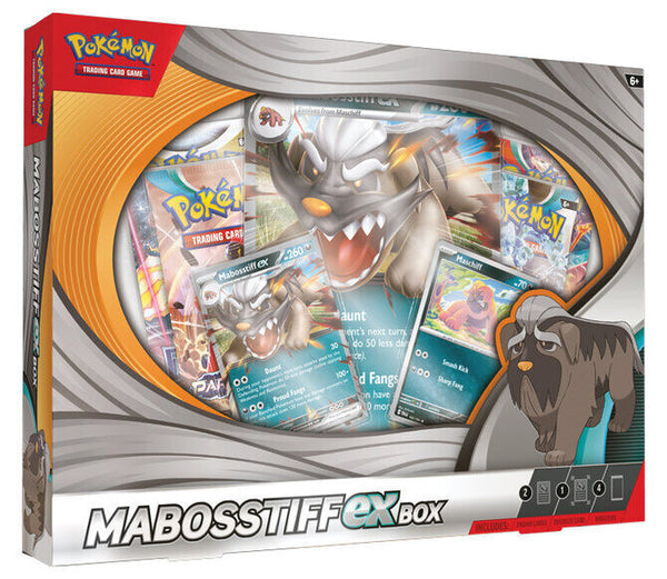 Mabosstiff ex Box Sealed OFFICIAL Pokemon Tins & Box Sets