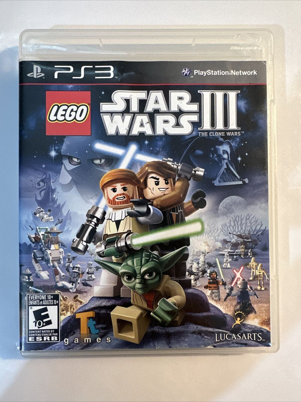 USED ******      LEGO Star Wars III: The Clone Wars PS3