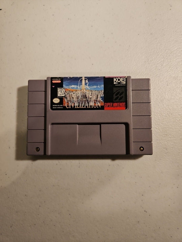 USED ******   Sid Meier's Civilization (Super Nintendo Entertainment System, 1995)