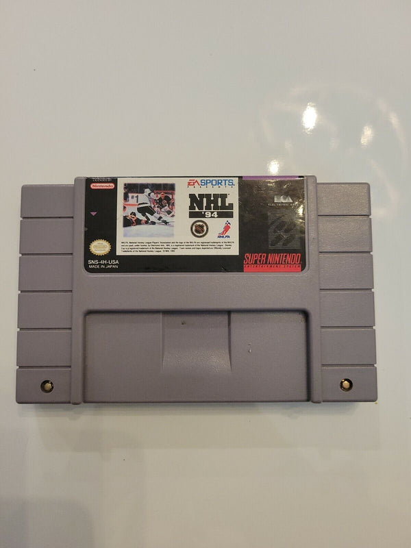 USED*****   NHL 94 - Authentic SNES Super Nintendo Game Cartridge