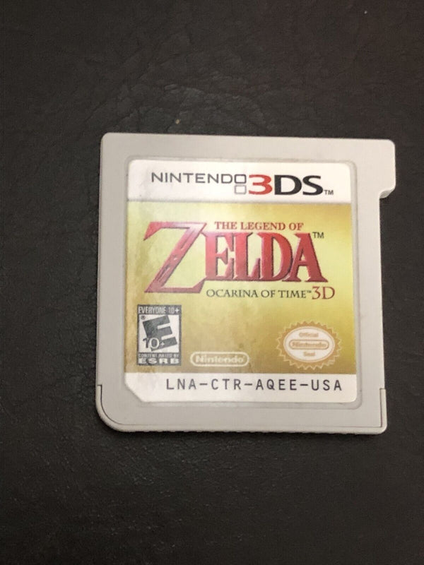 USED*****   THE LEGEND OF ZELDA OCARINA OF TIME 3D NINTENDO 3DS GAME CHIP CARD 3 DS