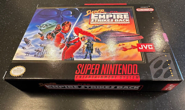 USED *******  Super Star Wars: The Empire Strikes Back SNES