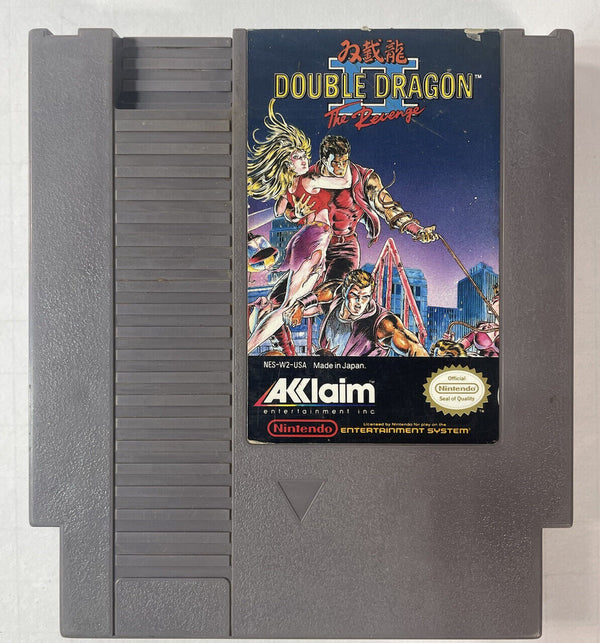 USED *****   Double Dragon II 2 The Revenge Nintendo NES