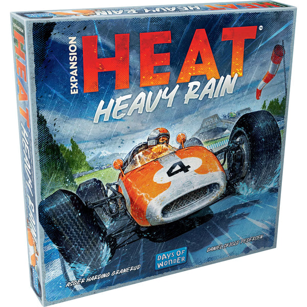 Heat: Heavy Rain Board Game Expansion | Intense Car Racing Strategy Game