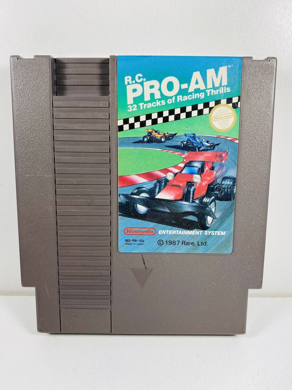 USED******    R.C. PRO-AM -- NES Nintendo RACING