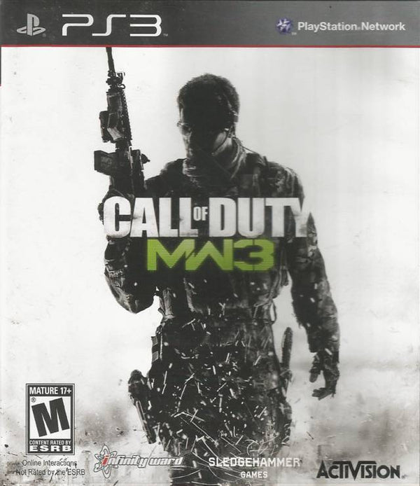 USED *****   Call of Duty: Modern Warfare 3 (Sony PlayStation 3, 2011)