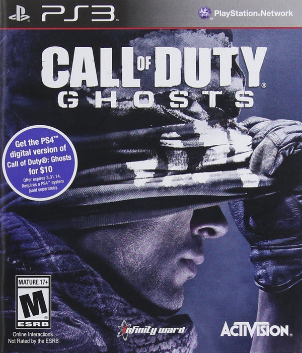 USED*****   PS3 Call of Duty: Ghosts - PlayStation 3 - Standard Edition