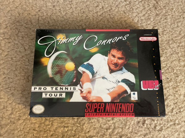 USED******   Jimmy Connors Pro Tennis Tour  SNES Super Nintendo