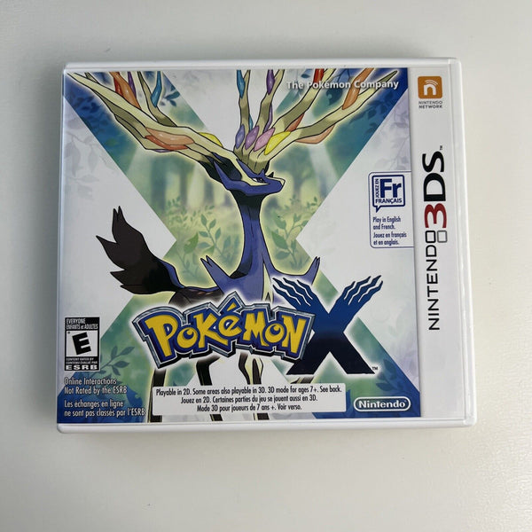 USED****  Pokemon X Nintendo 3DS 2013