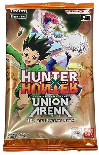 Union Arena TCG - Hunter X Hunter UE02BT - BOOSTER PACK