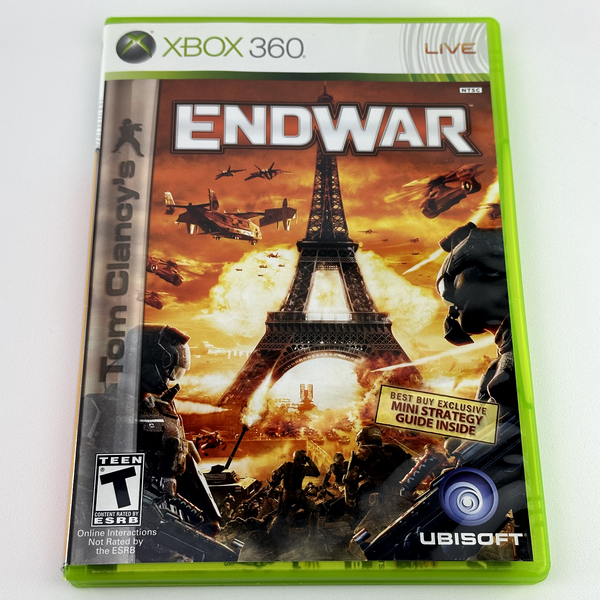 USED*****    Tom Clancy's EndWar (Microsoft Xbox 360, 2008)