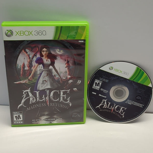 USED **** Alice Madness Returns XBOX 360