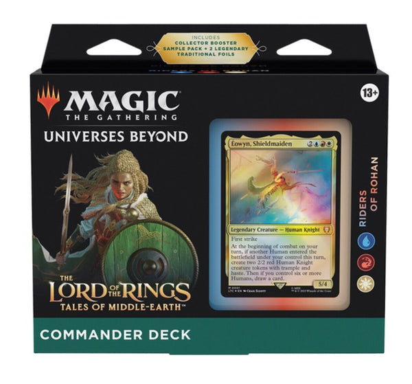 MTG Lord of the Rings Riders Of Rohan Commander Deck LOTR