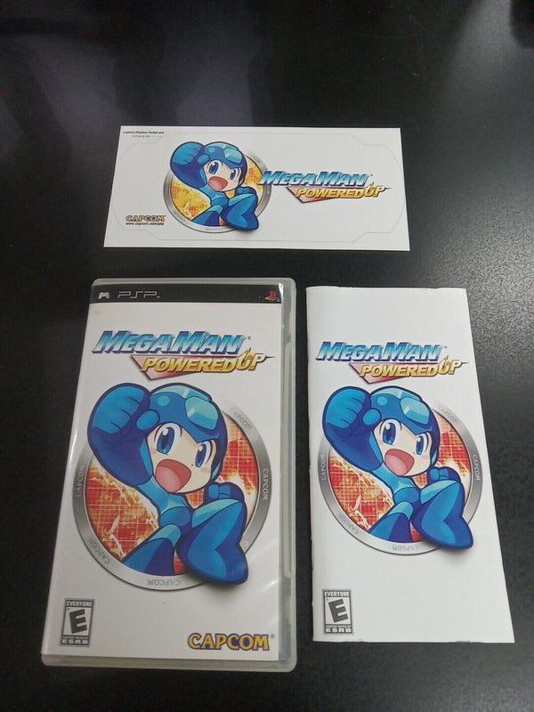 USED *****Mega Man Powered Up for Sony PSP Playstation Portable Complete In Case Near Mint