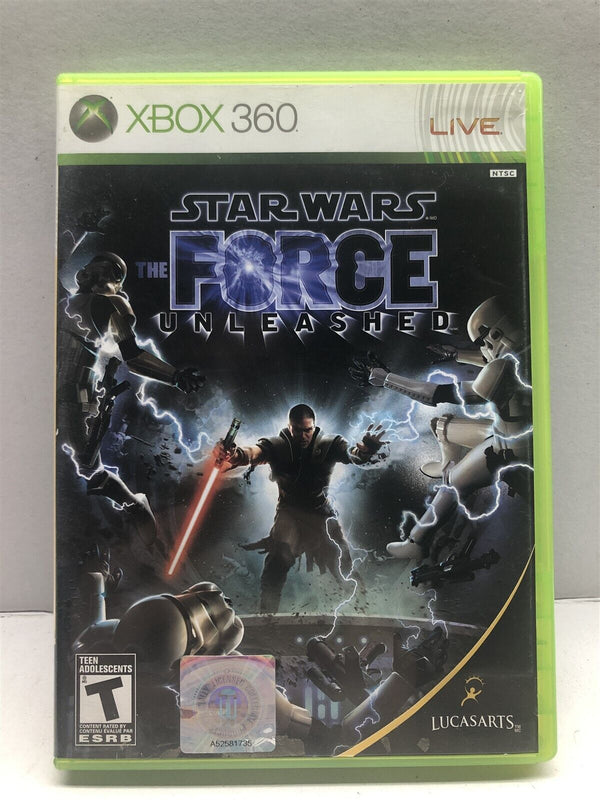 USED******   Star Wars: The Force Unleashed (Xbox 360, 2008)