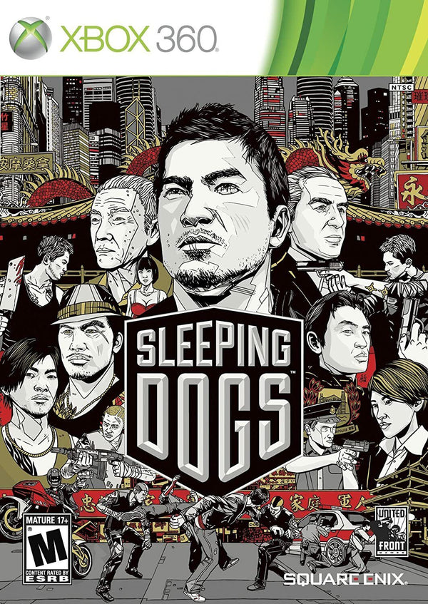 USED******   SLEEPING DOGS - Xbox 360