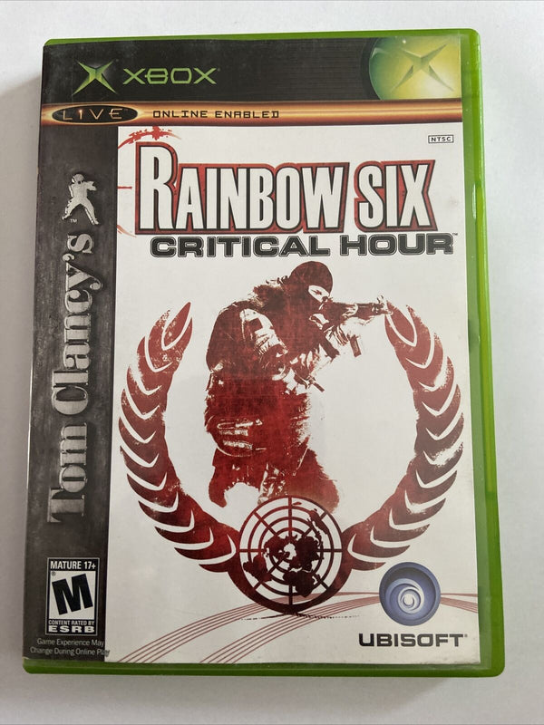 USED*******   Tom Clancy's Rainbow Six: Critical Hour (Microsoft Xbox, 2006)