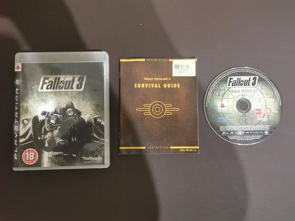 USED *****   Fallout 3 (Sony PlayStation 3, 2008)