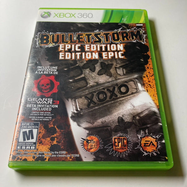 USED****    Bulletstorm Epic Edition (Microsoft Xbox 360, 2011)