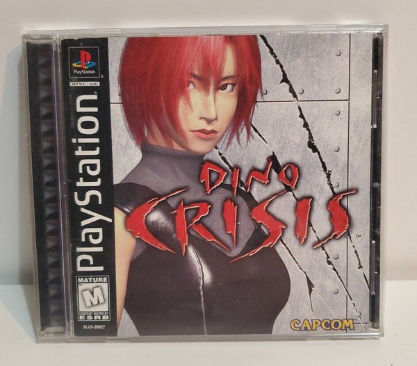 USED*****   Dino Crisis PS1 Sony PlayStation 1 Black Label 1999 Capcom