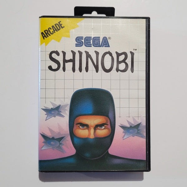 USED *****    Shinobi Sega Master System CIB Complete w/ Manual