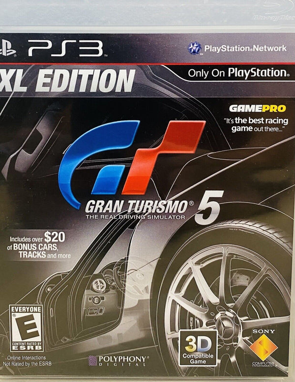 USED******      Gran Turismo 5 -- XL Edition (Sony PlayStation 3, 2012)