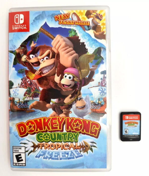 USED***   Donkey Kong Country: Tropical Freeze (Nintendo Switch NSW, 2018)