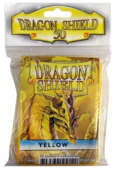 Dragon Shield Sleeves (50ct) - Yellow