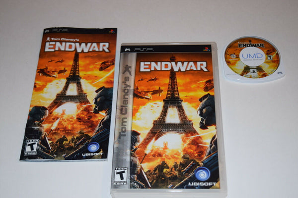 USED *******   End War Sony Playstation PSP Video Game Complete