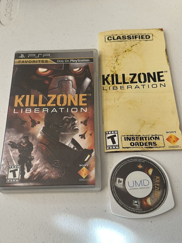 USED*******   Killzone: Liberation (Sony PSP, 2006) Complete w/ Manual