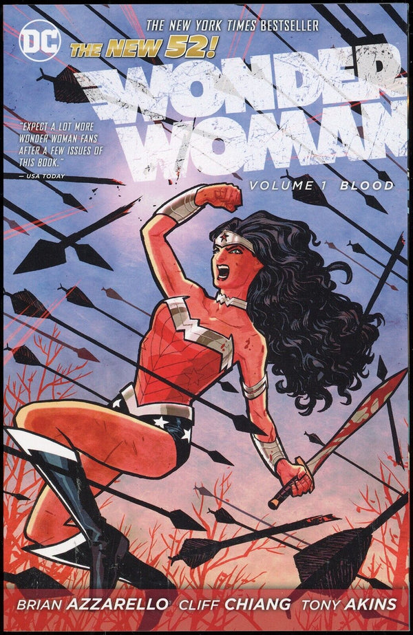 Wonder Woman The New 52 Volume 1 Blood Trade Paperbook Vol. Book One