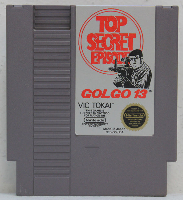 USED*****************  Golgo 13 Top Secret Episode - NES Game