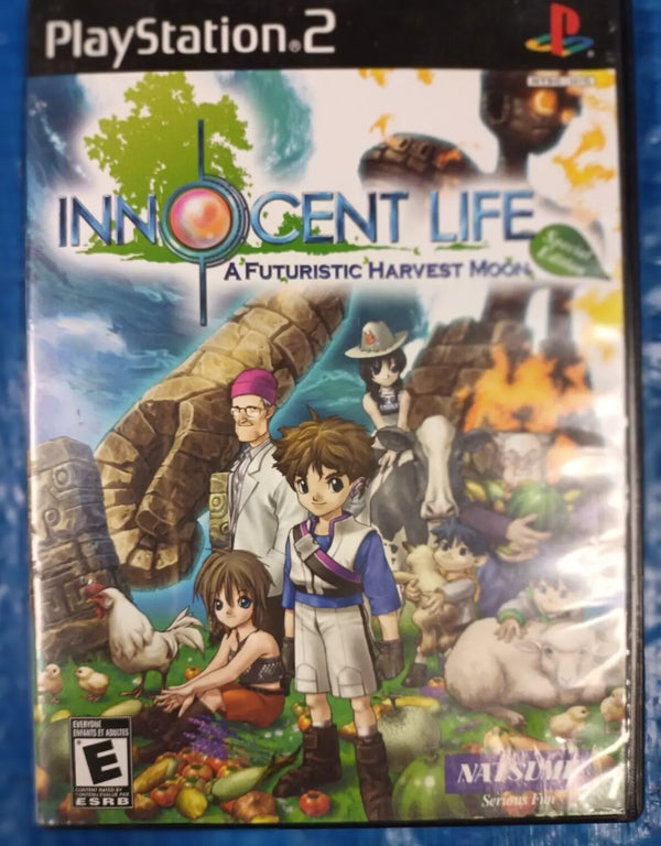 USED****    Innocent Life “A Futuristic Harvest Moon” PS2 Video Game