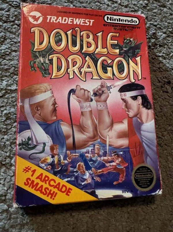 USED ******    Double Dragon (Nintendo Entertainment System, 1988) No Manual