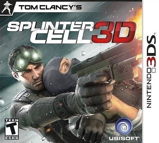 USED ******* Tom Clancy's Splinter Cell 3D - Nintendo 3DS