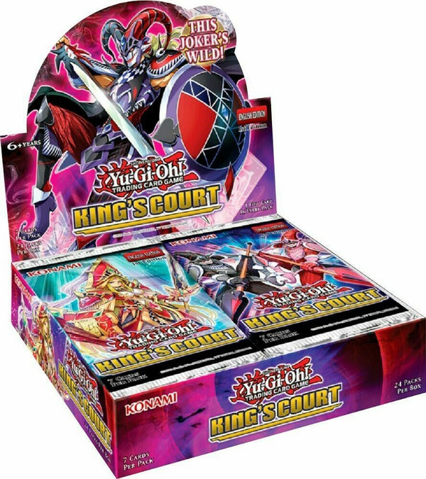 Yu-Gi-Oh! King's Court Sealed 1st Edition Booster Box