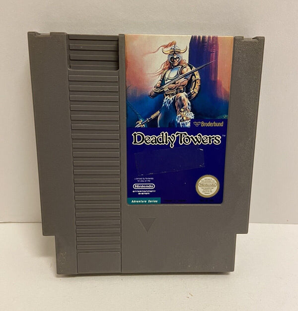 NES*********  Deadly Towers (Nintendo NES, 1987)