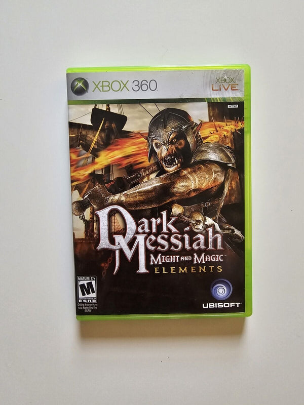 USED***  Dark Messiah Might and Magic Elements Xbox 360 2008 Complete w/ Manual