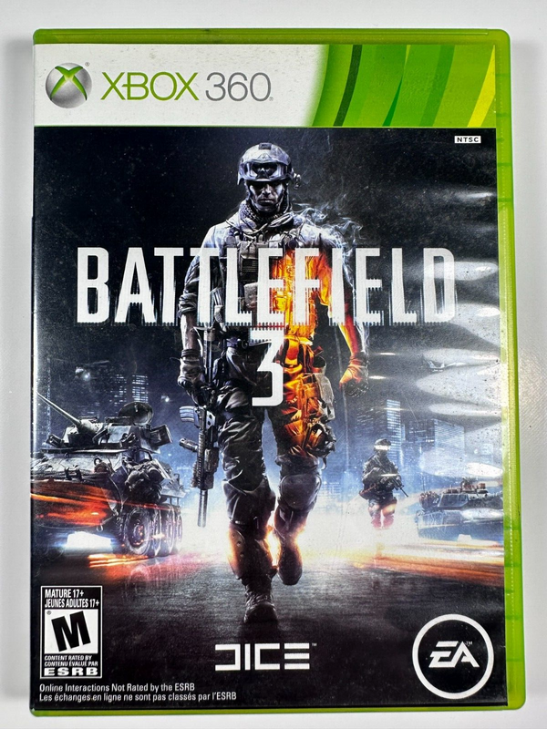 USED*****   Battlefield 3 (Microsoft Xbox 360, 2011)