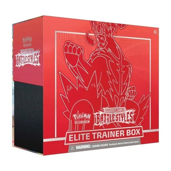 POKEMON TCG Sword & Shield Battle Styles ELITE TRAINER BOX Single Strike Urshifu