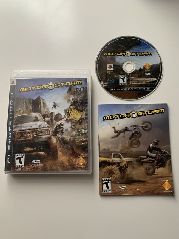 USED*****    MotorStorm (Sony PlayStation 3 PS3, 2006) CIB Complete