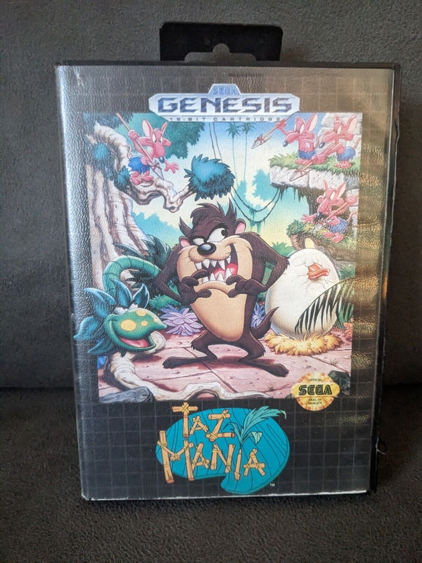 USED******     Taz-Mania (Sega Genesis, 1992)